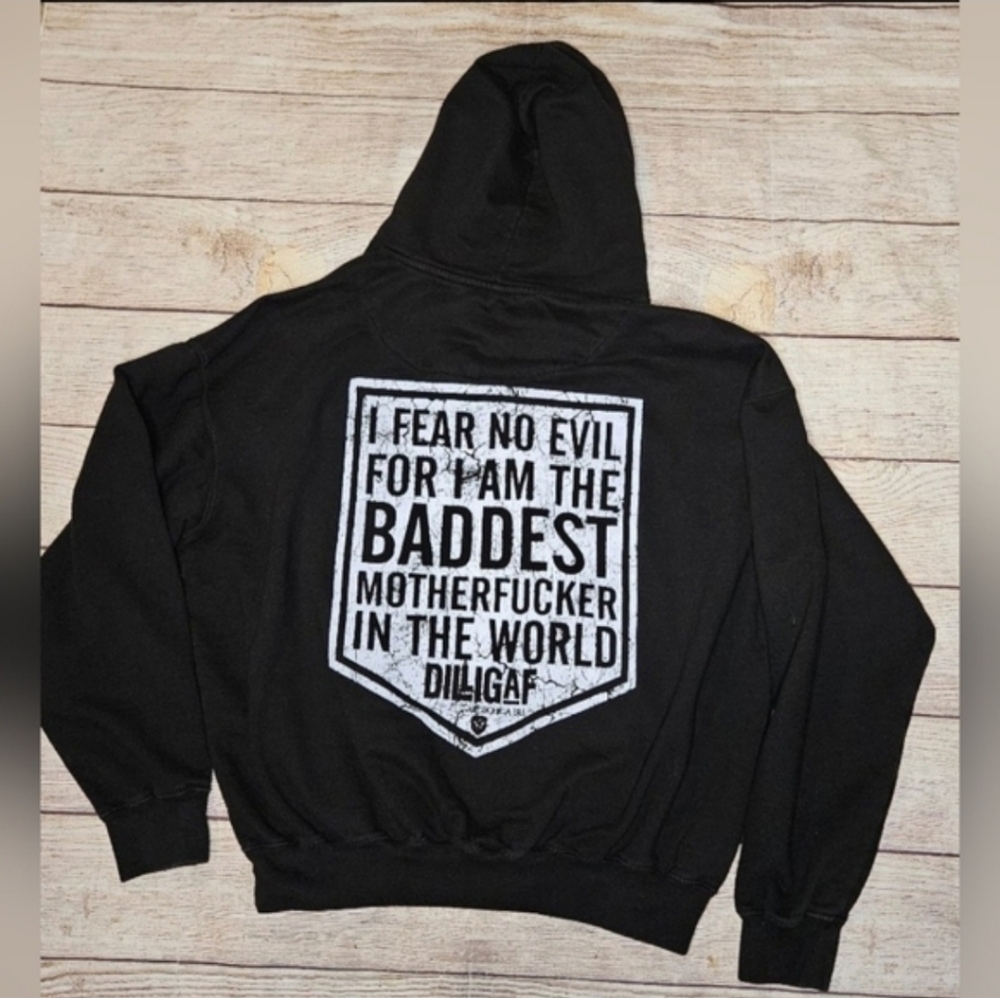 Dilligaf I Fear No Evil Pullover Hoodie sweatshirt